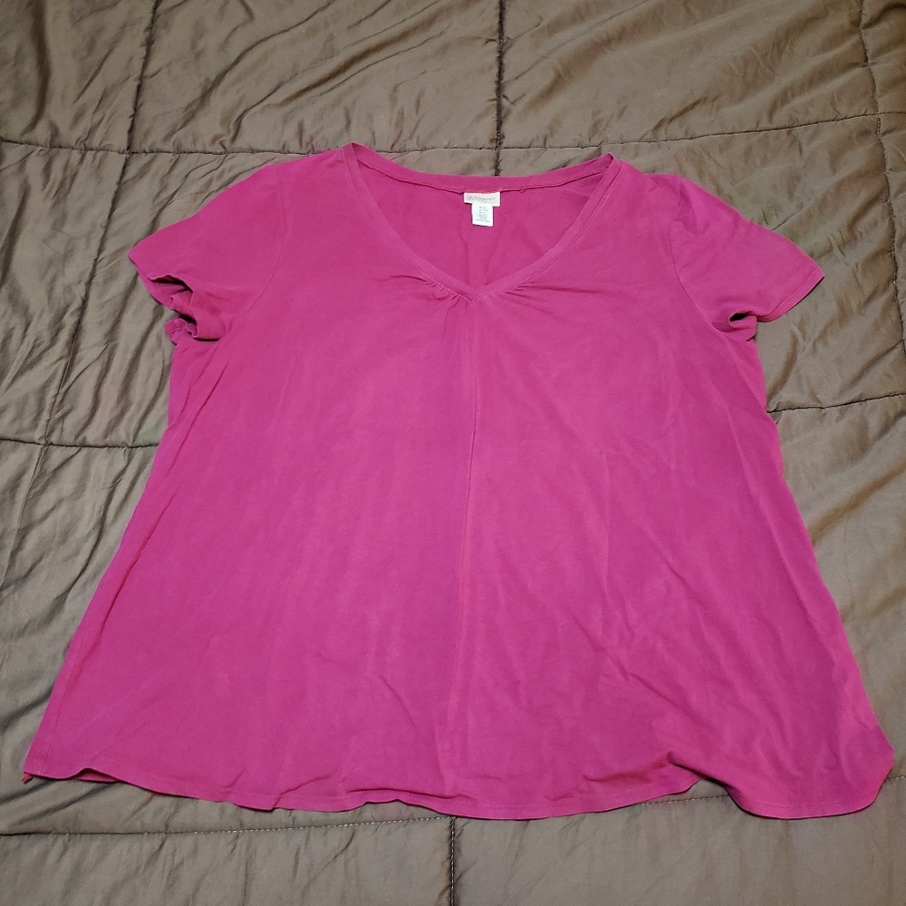 3XL Pink Maternity Tshirt